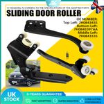 Fits VW Transporter T5 Top Middle Bottom Left Sliding Side Door Roller 2003-2015