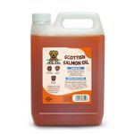 Pure Salmon Oil 5 Litre - Salmon Oil for Dogs, Cats & Ferrets - Omega 3, 6 & 9