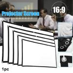 Anti-Light Projector Screen Fabric Cloth Home Outdoor Office Curtain Projection
