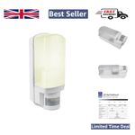 Outdoor Security Light with PIR Motion Sensor -  & IK08 Rated, E27