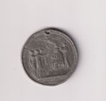 1814 Paris Busts of Prince Schwarzenberg and Gebhard Leberecht von Blücher medal