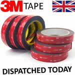 DOUBLE SIDED TAPE 3M VHB HEAVY DUTY ADHESIVE STRONG STICKY TAPE CLEAR GREY