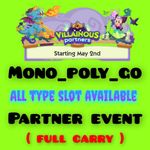 ALL TYPE OF SLOTS - VILLAINOUS PARTNERS EVENT - MONO_POLY_GO PARTNER EVENT