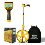 Zozen Measuring Wheel Digital Display, Foldable Feet/Meter Digital Measuring