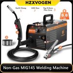 140A MIG Welder Professional No Gas MIG Welding Gasless MIG/MMA Welder MIG145II
