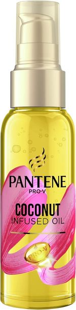 Pantene Pro-V Coconut Infused Hair Oil, 100ml, For Dry, Damaged Hair, Leave-In 