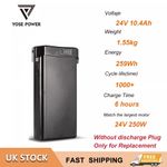 24V10.4Ah Lithium-ion Battery Fit E+ City ,Halfords,eLiFe,Coyote Connect E-Bike