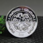 Commemorative Coin Dragon 5-Ounce Chinese Zodiac Commemorative Coin