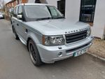 Silver Range Rover Sport 4.2 V8 Petrol Supercharged