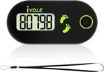 Mini Pedometer 3D Walking Pedometer, Portable Sports Pedometer with Clip Lanyard
