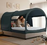Bed Tent - LEEDOR Dream Canopy Shelter Bunk Twin Black