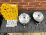 Hella Rallye 3000 spot lights x2 no covers 12/24v Road/stage Rally legal