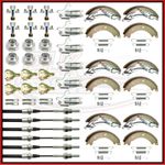 Triple Axle Brake Shoe, Cables & Service Kit for Ifor Williams 3,500kg Trailer
