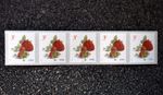 2017USA #5201 3c Strawberries - Plate Number Coil Strip of 5 - PNC Mint 