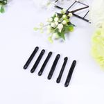 Durable Silicone Sleeve Non Slip Cover for Eyeglasses Black 20Pcs Set