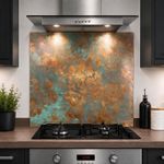 Printed Glass Kitchen Splashback 6mm Toughened Heat Resistant Hob Design No 2015