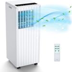 Garvee Air Conditioning Unit with Remote Control White 7000 BTU 