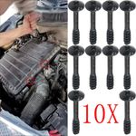 10X For Vw Jetta Eos Golf Passat Bora Air Filter Cleaner Box Lid Retaining Screw