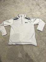 Under Armour Boys Grey 1/4 Zip Long Sleeve Activewear Top 10-12 Years