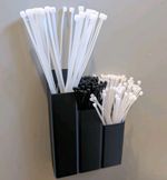 Magnetic Cable Tie Holder Storage Wall Mounted