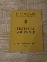 Shakespeare Memorial Theatre Stratford-upon-Avon Festival Souvenir Prog 1948