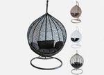 Rattan Egg Chair Swing Outdoor Garden Patio Hanging Wicker Hammock Pod Chair