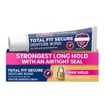 Total Fit Secure Prothese Bond Long Hold Airtight Seal Comfort Partial Adhäsiv