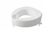 4'' (10cm) Serenity Bariatric (up to 34st) Raised Toilet Seat Raiser WITHOUT Lid