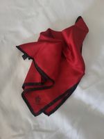 Dolce & Gabbana Pure Silk Red Men's Pocket Square Handkerchief Scarf