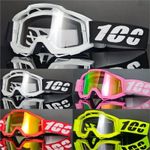 100% STRATA 2 MOTOCROSS MX GOGGLES enduro bike 100 PERCENT MIRROR / CLEAR
