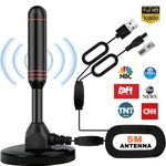Indoor Digital TV Antenna Free HD Channels Receiver VHF174-230MHz/UHF 470-862MHz