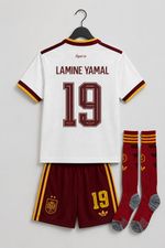 Kids 26/27 Spain Away Kit Boys Girls Full Strip