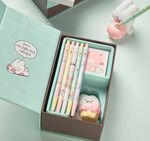 Monami x SHUYA 153 Ballpoint Pen 5PCS Figure Pen Holder Memo Set Korea