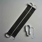 2pcs Swing Hammock Tree Hanging Straps Kit Hooks Carabiner Garden Swing Fittings