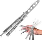 Dragon Metal Toy Knife Butterfly, Trainer Training Balisong Dull Tool Practice