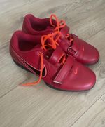 Nike Romaleos 2 UK 11 Crimson Red. Gym, Squat Olympic Weightlifting Shoe