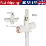SAFETY DRAIN PRESSURE RELIEF VALVE WITH LOCKING CLIPS FOR CARAVAN MOTORHPME 12MM