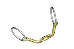 Loose Ring Snaffle Horse Bit Verbindend angle with Lozenge, GS & SS