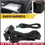 Stereo Radio & Power Extension Wiring Harness Fit For BMW M3 M5 X5 E46 E38 E53
