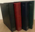 Empty large format Guardian postcard album