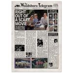 Scream 1996 Newspaper poster print