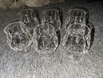 Crystal Cut Glass Vintage Brandy Glass