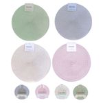 Round Placemats / Coaster Set Of 4 Woven Table Mats Dining Tableware