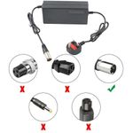 48V`Electric Bike Ebike Li-ion Battery Charger 3-pin XLR Plug 54.6V 2A 13S NEW