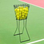 Vermont Tennis Ball Basket & Hopper [72 Ball Capacity] | TENNIS COURT EQUIPMENT