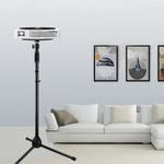 Projector Mount Stand Duty Tripod Height Adjustable 28 To 58" For Home Office