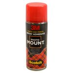 3M Photo Mount Adhesive 400ml Clear Non-Staining And UV Resistant