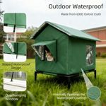 Universal Waterproof Outdoor Cat Tent Folding Warm Cooling Dog Cave Shelter