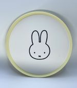 Hema Miffy Dick Bruna Plastic Plate 20cm Diameter X 1.5cm Height New