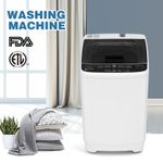 Fully Automatic Portable Washing Machine Mini Washer/Spin Dryer Laundry 3.5kg